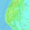 Formby topographic map, elevation, terrain