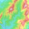 Wawa River topographic map, elevation, terrain