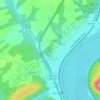 Duncannon topographic map, elevation, terrain