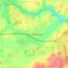 Scio Township topographic map, elevation, terrain