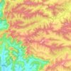 Velhe topographic map, elevation, terrain