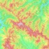 Parco Nazionale delle Foreste Casentinesi topographic map, elevation, terrain