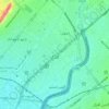 Gulberg Town topographic map, elevation, terrain