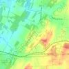 Chewsville topographic map, elevation, terrain