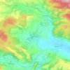 Bendeleben topographic map, elevation, terrain