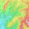 Castellolí topographic map, elevation, terrain