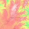 Emakhazeni Local Municipality topographic map, elevation, terrain