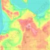 Empire Township topographic map, elevation, terrain