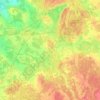 Saku Parish topographic map, elevation, terrain