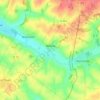 Berlise topographic map, elevation, terrain