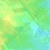 Laski topographic map, elevation, terrain