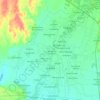 La Arena topographic map, elevation, terrain