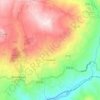 Casalbore topographic map, elevation, terrain