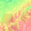 Maués topographic map, elevation, terrain