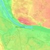 Włocławek topographic map, elevation, terrain