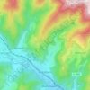 Saint-Amarin topographic map, elevation, terrain