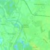 Kamieniec Wrocławski topographic map, elevation, terrain
