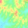 Sauce de Batoví topographic map, elevation, terrain