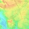 Hellesdon topographic map, elevation, terrain