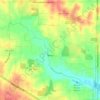 Reno topographic map, elevation, terrain