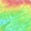 Grignan topographic map, elevation, terrain