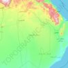 Ash Sharqiyah North Governorate topographic map, elevation, terrain