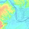 Neópolis topographic map, elevation, terrain