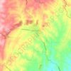 Macclesfield topographic map, elevation, terrain