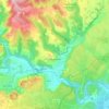 Les Assions topographic map, elevation, terrain