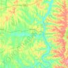 Decatur County topographic map, elevation, terrain