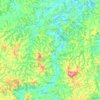 Serranos topographic map, elevation, terrain