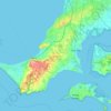 Shire of Mornington Peninsula topographic map, elevation, terrain