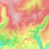 Stape topographic map, elevation, terrain