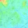 Casuntingan topographic map, elevation, terrain
