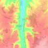 Fervaques topographic map, elevation, terrain