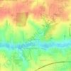 Snopków topographic map, elevation, terrain