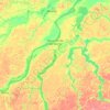 Nova Olinda do Norte topographic map, elevation, terrain