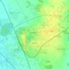 Rawicz topographic map, elevation, terrain