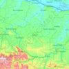 Vratsa topographic map, elevation, terrain