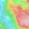 Cervara di Roma topographic map, elevation, terrain