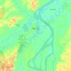 Iquitos topographic map, elevation, terrain