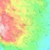 Ceglie Messapica topographic map, elevation, terrain