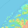 Ålesund topographic map, elevation, terrain