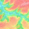 Chacrise topographic map, elevation, terrain