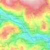 Bingley topographic map, elevation, terrain