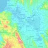 Maguindanao del Sur topographic map, elevation, terrain