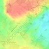 Magny-en-Bessin topographic map, elevation, terrain