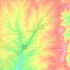 Butler County topographic map, elevation, terrain