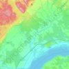 Sainte-Anne-de-la-Pérade topographic map, elevation, terrain