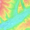 Charlieu topographic map, elevation, terrain